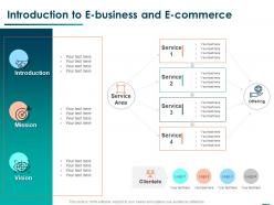 Introduction to e business and e commerce ppt powerpoint presentation model