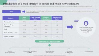 Introduction To E Mail Strategy Guide For Implementing Strategies To Enhance Tourism