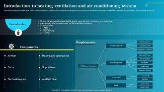 Introduction To Heating Ventilation And Air Conditioning System Iot Smart Homes Automation IOT SS