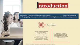 Introduction To Human Resource Policy Powerpoint Presentation Slides HB V Idea Unique