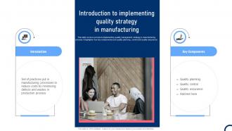 Introduction To Implementing Quality Strategy Quality Improvement Tactics Strategy SS V