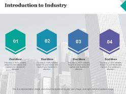 Introduction to industry business ppt inspiration graphics template