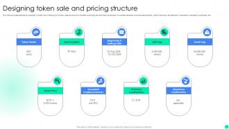 Introduction To Initial Coin Designing Token Sale And Pricing Structure BCT SS V