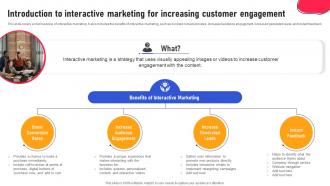 Introduction To Interactive Marketing For Increasing Creating An Interactive Marketing MKT SS V