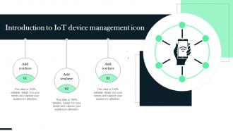 Introduction To IOT Device Management Icon