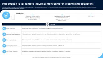 Introduction To IoT Remote Industria Monitoring Patients Health Through IoT Technology IoT SS V