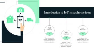 Introduction To IOT Smart Home Icon