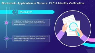 Introduction To Know Your Customer KYC In Finance Training Ppt
