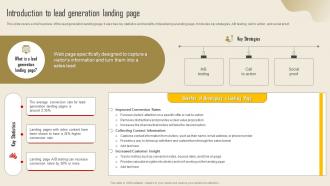Introduction To Lead Generation Landing Page Lead Generation Strategy To Increase Strategy SS