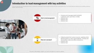 Introduction To Lead Management With Key Effective Methods For Managing Consumer
