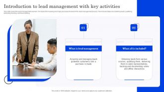 Introduction To Lead Management With Key Optimizing Lead Management System