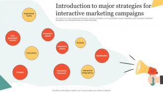 Introduction To Major Strategies For Interactive Marketing Using Interactive Marketing MKT SS V