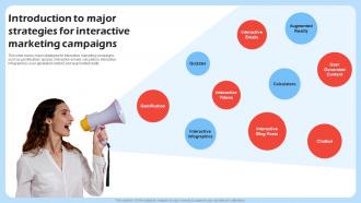 Introduction To Major Strategies Harnessing The Power Of Interactive Marketing Mkt SS V