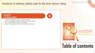 Introduction To Marketing Analytics Guide For Data Driven Decision Making Complete Deck MKT CD Impactful Captivating