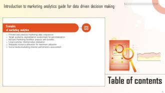 Introduction To Marketing Analytics Guide For Data Driven Decision Making Complete Deck MKT CD Designed Captivating