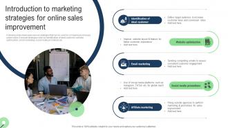 Introduction To Marketing Strategies Sales Improvement Strategies For Ecommerce Website