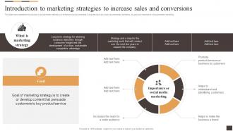 Introduction To Marketing Strategies To Increase Sales Applying Multiple Marketing Strategy SS V