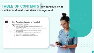 Introduction To Medical And Health Services Management Table Of Contents