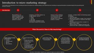 Introduction To Micro Marketing Strategy Top 5 Target Marketing Strategies You Need Strategy SS