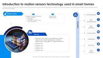 Introduction To Motion Adopting Smart Assistants To Increase Efficiency IoT SS V