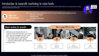 Introduction To Nonprofit Marketing To Raise Funds NPO Marketing And Communication MKT SS V