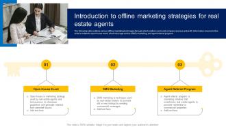 Introduction To Offline Marketing Strategies How To Market Commercial And Residential Property MKT SS V