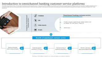 Introduction To Omnichannel Banking Customer Service Omnichannel Banking Services Implementation