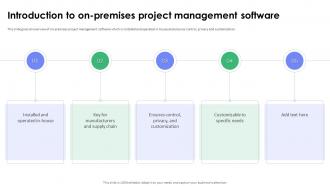 Introduction To On Premises Project Management Software