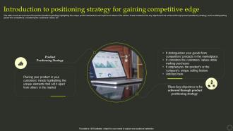 Introduction To Positioning Strategy For Gaining Competitive Edge Process Of Developing Effective