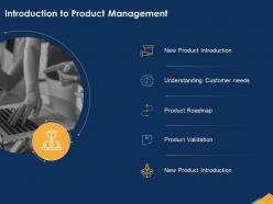 Introduction to product management roadmap ppt powerpoint presentation good