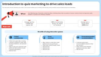 Introduction To Quiz Marketing Harnessing The Power Of Interactive Marketing Mkt SS V