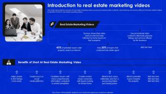 Introduction To Real Estate Marketing Videos Synthesia AI Video Generation Platform AI SS