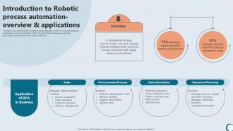 Introduction To Robotic Process Integrating Technology To Enhance Working Efficiency Strategy SS V