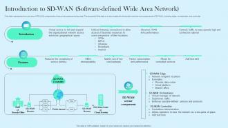 Introduction To SD WAN Software Defined Wide Area Network Cloud WAN