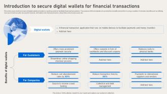 Introduction To Secure Digital Wallets For Financial Deployment Of Banking Omnichannel