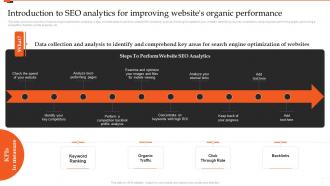 Introduction To SEO Analytics For Improving Websites Organic Performance Marketing Analytics Guide