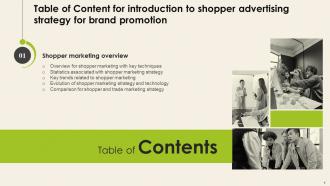 Introduction To Shopper Advertising Strategy For Brand Promotion Complete Deck MKT CD V Unique Impactful