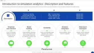 Introduction To Simulation Analytics Unlocking The Power Of Prescriptive Data Analytics SS