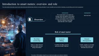 Introduction To Smart Meters Overview Comprehensive Guide On IoT Enabled IoT SS