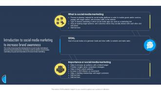 Introduction To Social Media Marketing Utilizing A Mix Of Marketing Tactics Strategy SS V