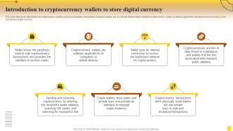 Introduction To Store Digital Currency Comprehensive Guide For Mastering Cryptocurrency Investments Fin SS