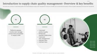 Introduction To Supply Chain Implementing Effective Quality Improvement Strategies Strategy SS