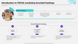 Introduction To Tiktok Marketing Branded Tiktok Marketing Campaign To Increase