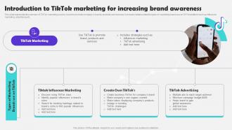 Introduction To Tiktok Marketing For Tiktok Marketing Campaign To Increase