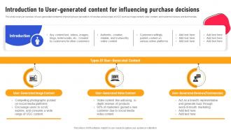 Introduction To User Generated Content Creating An Interactive Marketing MKT SS V
