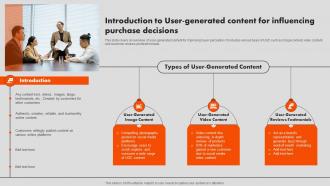 Introduction To User Generated Content For Influencing Interactive Marketing