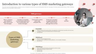 Introduction To Various Types Of SMS Marketing Gateways SMS Marketing Guide To Enhance