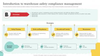 Introduction To Warehouse Safety Warehouse Optimization And Performance
