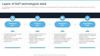 Introduction To Web 3 0 Era Layers Of Defi Technological Stack BCT SS