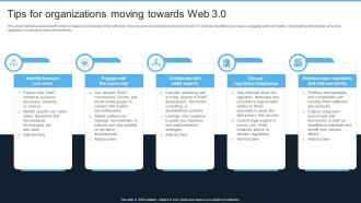 Introduction To Web 3 0 Era Tips For Organizations Moving Towards Web 3 0 BCT SS